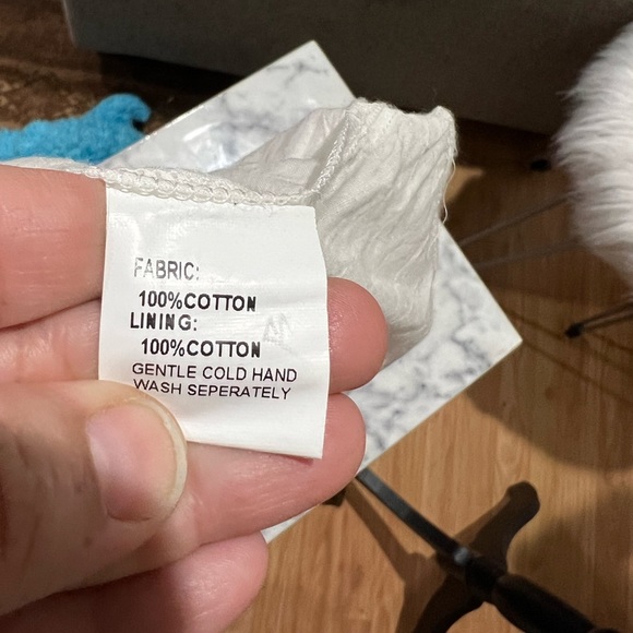 Miss Cherry mini dress 100% cotton floral - Picture 9 of 10